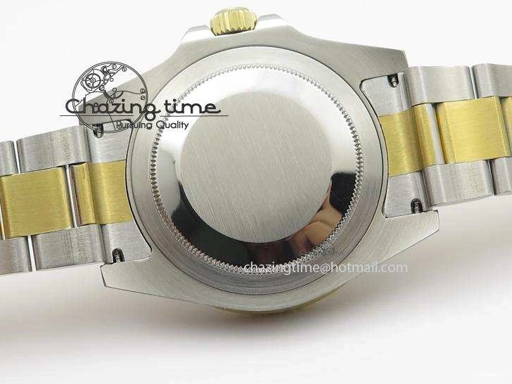 Submariner Dial Edition Bracelet Bezel SS Noob 1:1 YG Best Wrapped On LN 116613 A2836 Black YG 0212